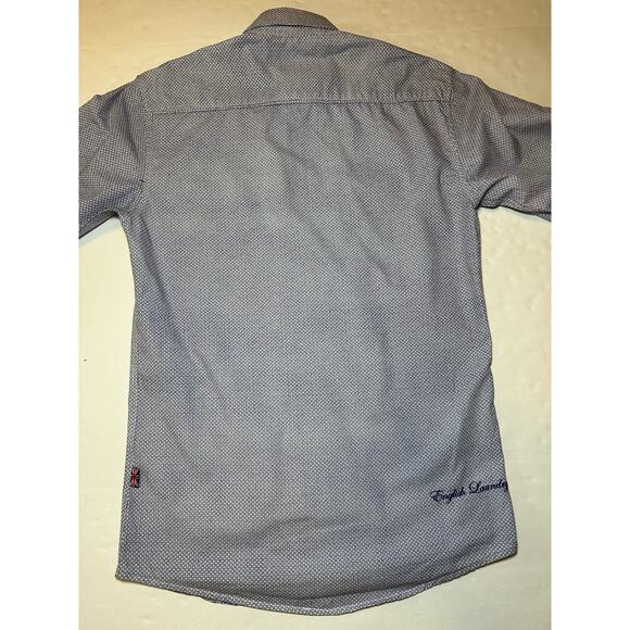 English Laundry Dress Shirt Mens Size Small Button Up Long Sleeve - Picture 8 of 10